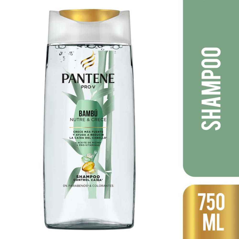 Shampoo Pantene Pro-V Bambú Nutre & Crece - Frasco 750 ML