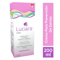 Crema Para Prevención De Estrías Durante El Embarazo Luciara - Tubo 200 ML