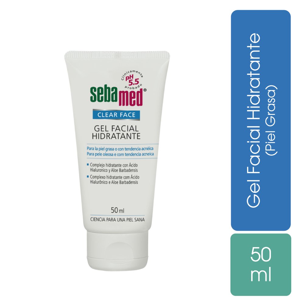 Gel Hidratante Sebamed Clear Face - Tubo 50 ML