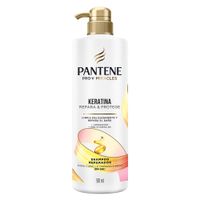 Shampoo Reparador Pantene Keratina sin Sal 510 ml