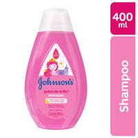 Shampoo Johnson's Baby Gotas de Brillo - Frasco 400 ML