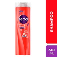 Shampoo Sedal Co-Creations con Keratina - Frasco 340 ML