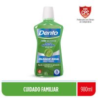 Enjuague Bucal Dento Menta Natural - Frasco 980 ML