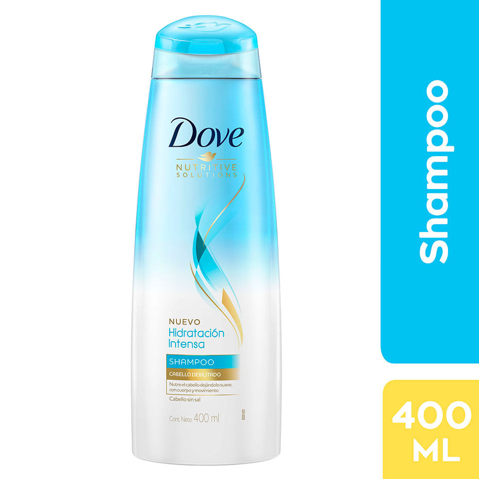 Shampoo Dove Hidratación Intensa - Frasco 400 ML