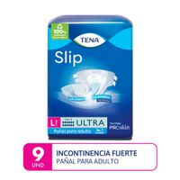 Pañal para Adulto TENA Slip Talla L - Bolsa 9 UN