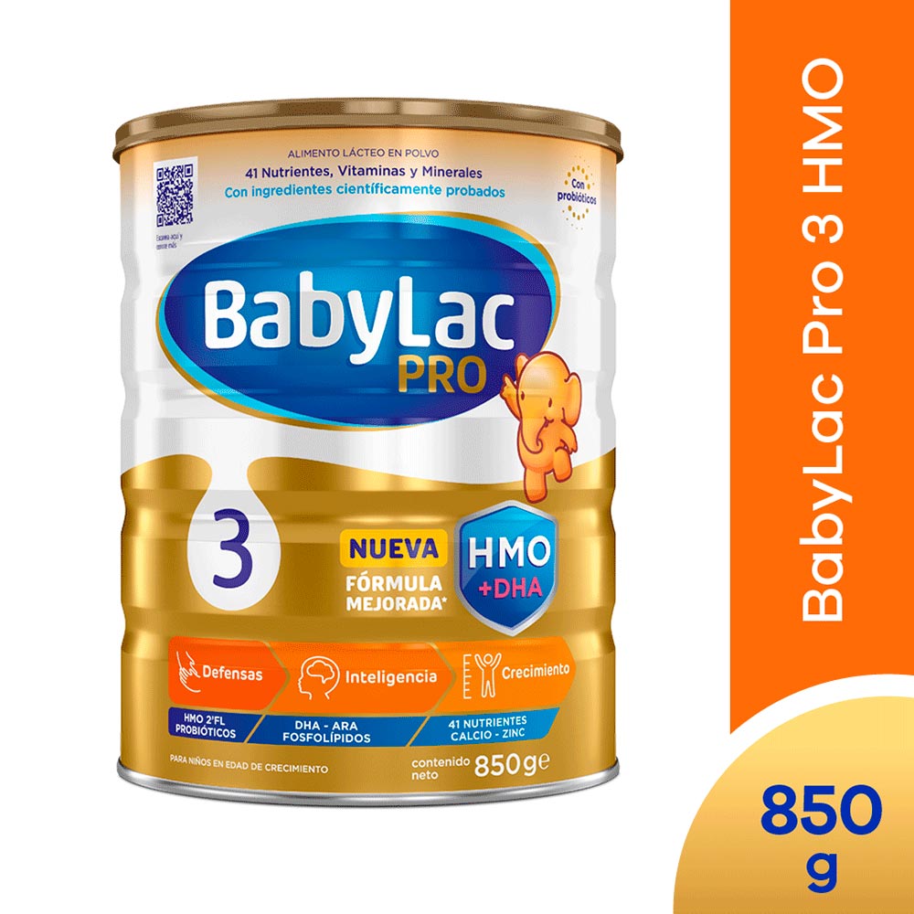 Babylac Pro 3 HMO +DHA 850 g