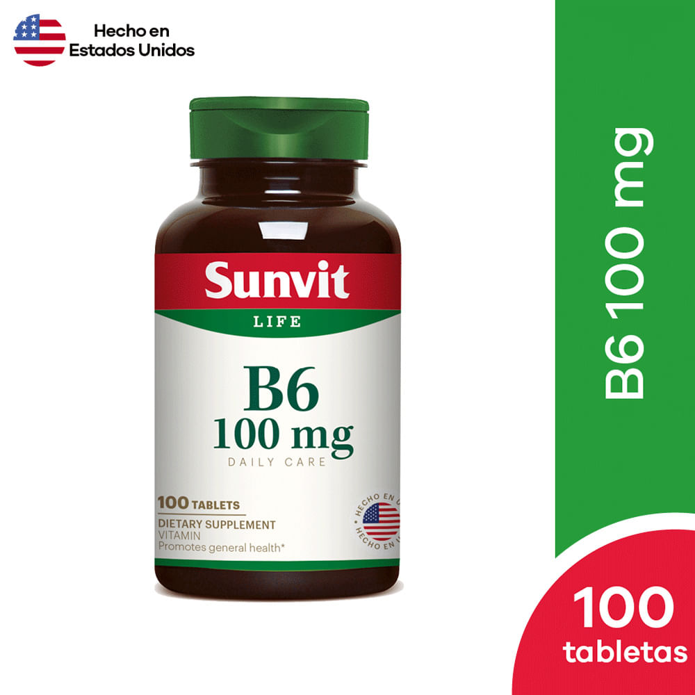 Sunvit B 6 100 mg Tableta
