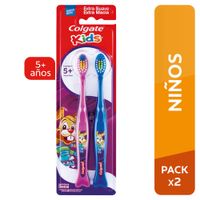 Cepillo Dental Colgate Kids 5 Años a Más - Pack 2 UN