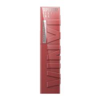 Labial Líquido Maybelline SuperStay Vinyl Ink Tono Peppy