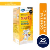Nat C Yummy Gummyz Caramelos blandos Sabor a mandarina