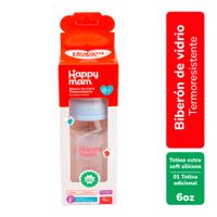 Biberón de Vidrio HappyMam Celeste 60 OZ