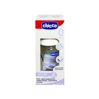 Biberón de Vidrio con Tetina de Silicona Chicco - Frasco 150 ML