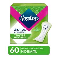 Protectores Diarios Nosotras Normal - Caja 60 UN