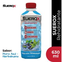 Suerox Mora Azul-Hierbabuena Frasco 630ml
