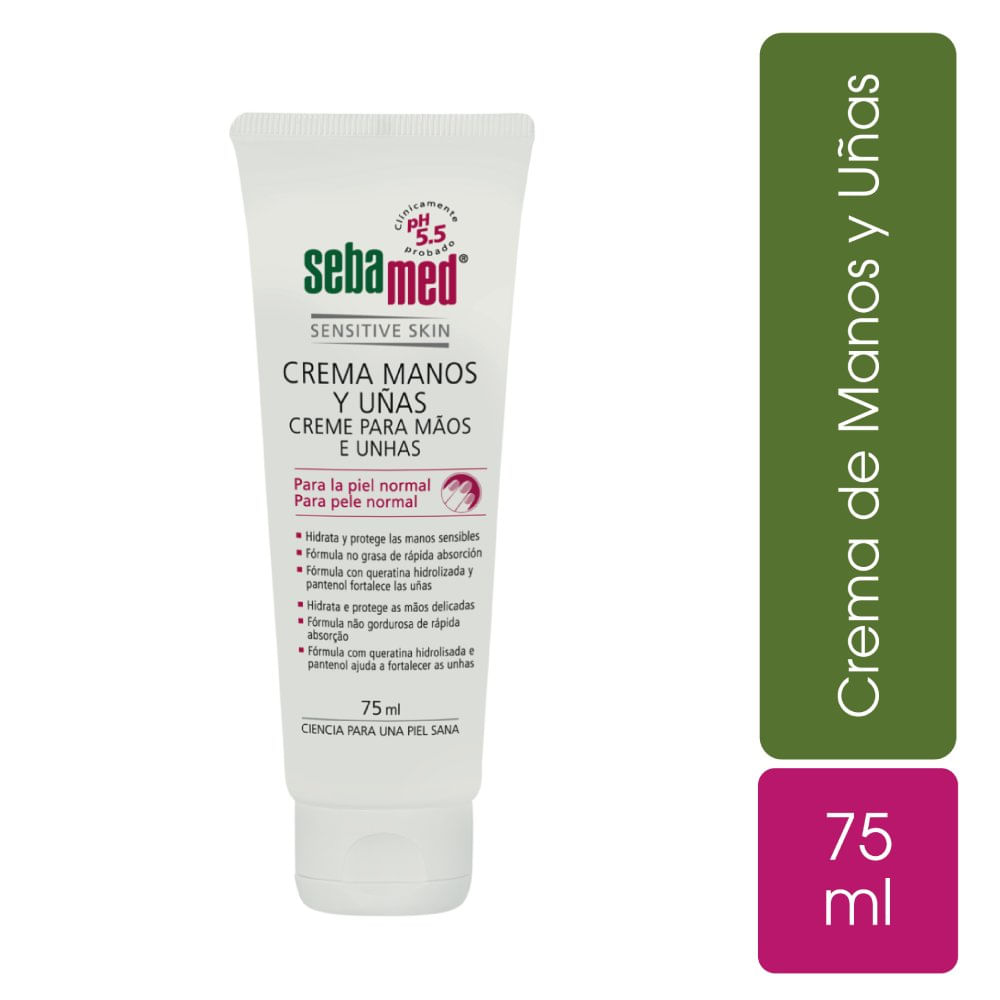 Crema Manos y Uñas Sebamed - Tubo 75 ML