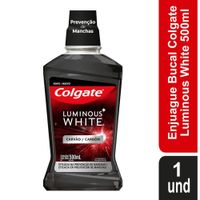 Enjuague Bucal Colgate Luminous White Carbón 500 ml