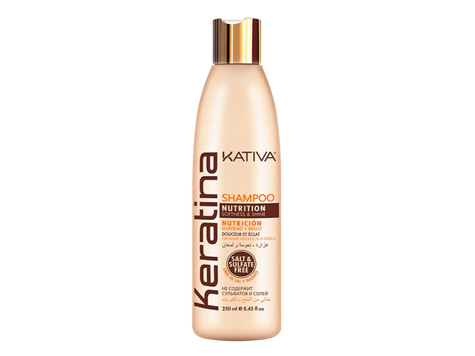 Shampoo Kativa Keratina - Frasco 250 ML