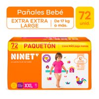 Pañales Ninet Bigpack Talla XXL
