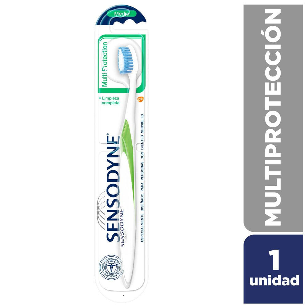 Cepillo Dental Sensodyne Multi Protección Medio - Unidad 20 G