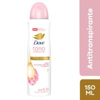 Antitranspirante DermoAclarant en Spray Dove Tono Uniforme Rosas - Frasco 150 ML