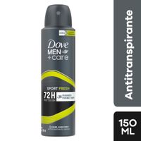 Desodorante Antitranspirante Dove Men Sport Fresh - Frasco 150 ML