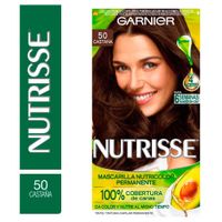 Tinte para Cabello Garnier Nutrisse Tono 50 Castaño Claro - Kit 1 UN