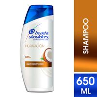 Shampoo Head & Shoulders Hidratación Aceite de Coco - Frasco 650 ML