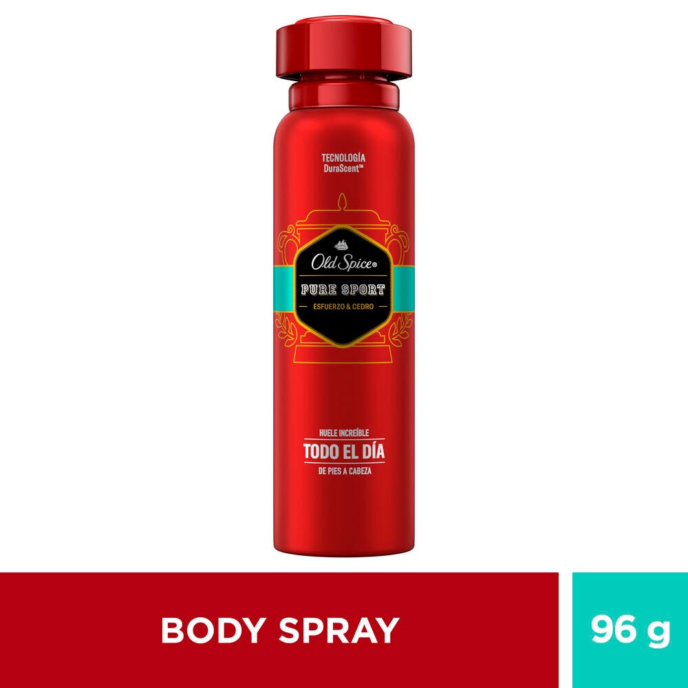 Desodorante Body Spray Old Spice Pure Sport - Frasco 150 ML