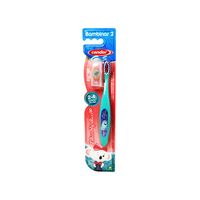 Cepillo Dental Condor con Protector para Niñas 2 a 4 años Diseño Lilicababy - Blister 1 UN