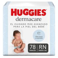 Pañal Huggies Dermacare Talla RN