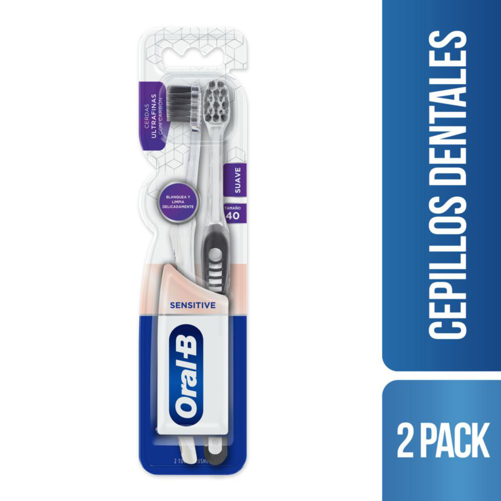 Cepillo Dental Oral-B Whitening Therapy Purification - Pack 2 UN