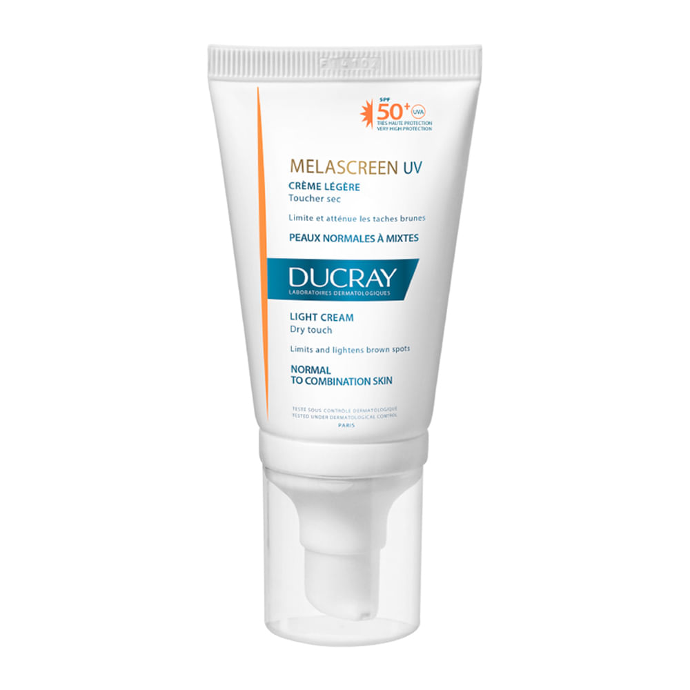 Crema Ligera Melascreen UV Ducray SPF 50 - Frasco 40 ML