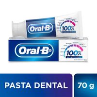 Crema Dental Oral-B 100% Menta Refrescante - Tubo 55 ML