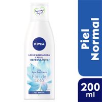 Crema Desmaquilladora Limpiadora Nivea Visage para Piel Normal - Frasco 200 ML