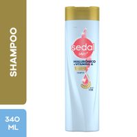 Shampoo Sedal Hialurónico y Vitamina A - Frasco 340 ML