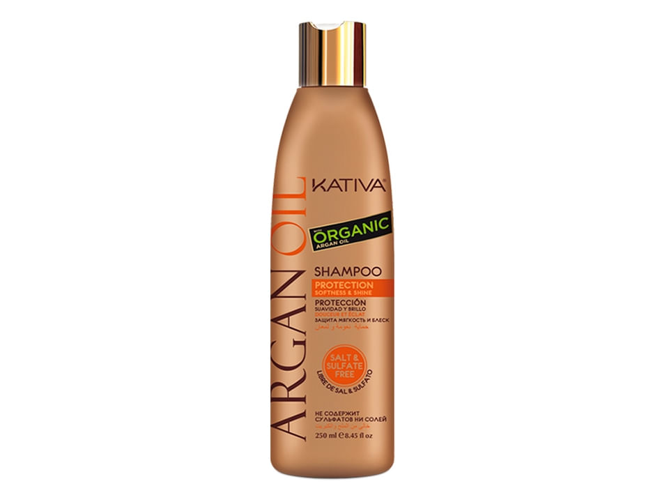 Shampoo Kativa Argan Oil - Frasco 250 ML