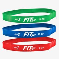 Set de Bandas de Resistencia Fit Plus - Bolsa 3 UN