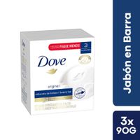 Jabón Dove Cremoso Original - Pack 3 UN