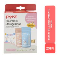 Bolsas de Almacenamiento para Leche Pigeon - Caja 25 UN