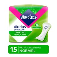 Protectores Diarios Normal Nosotras - Bolsa 15 UN