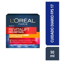 Crema de Día L'Oreal Paris Revitalift Pro-Retinol FPS 17