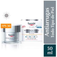 Crema Facial de Día Antiarrugas Eucerin Hyaluron-Filler FPS 30 - Pote 50 ML