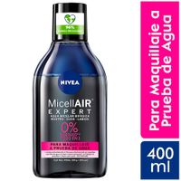 Agua Micelar Desmaquillante Bifásica Nivea Black MicellAir - Frasco 400 ML