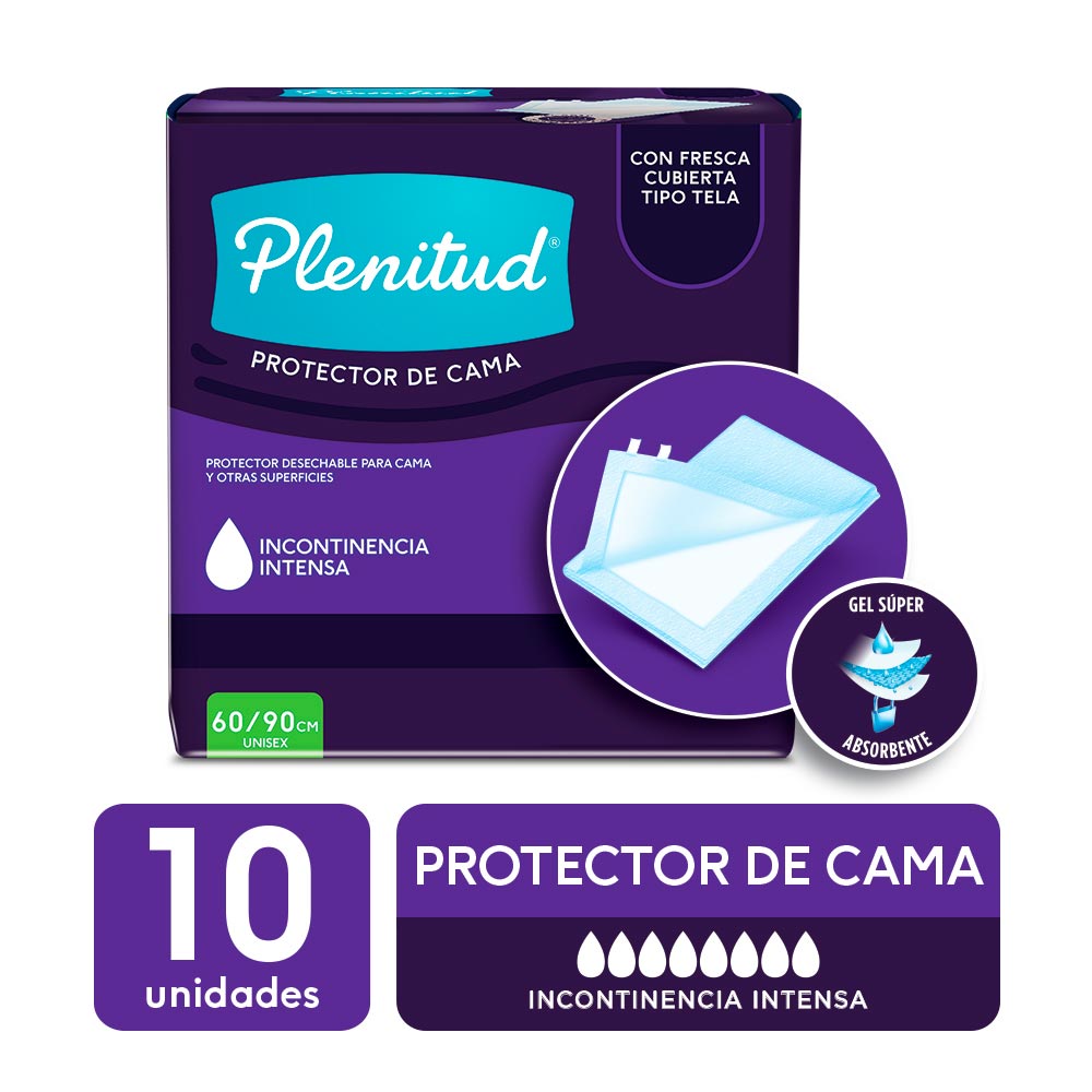 Protector de Cama Plenitud - Bolsa 10 UN