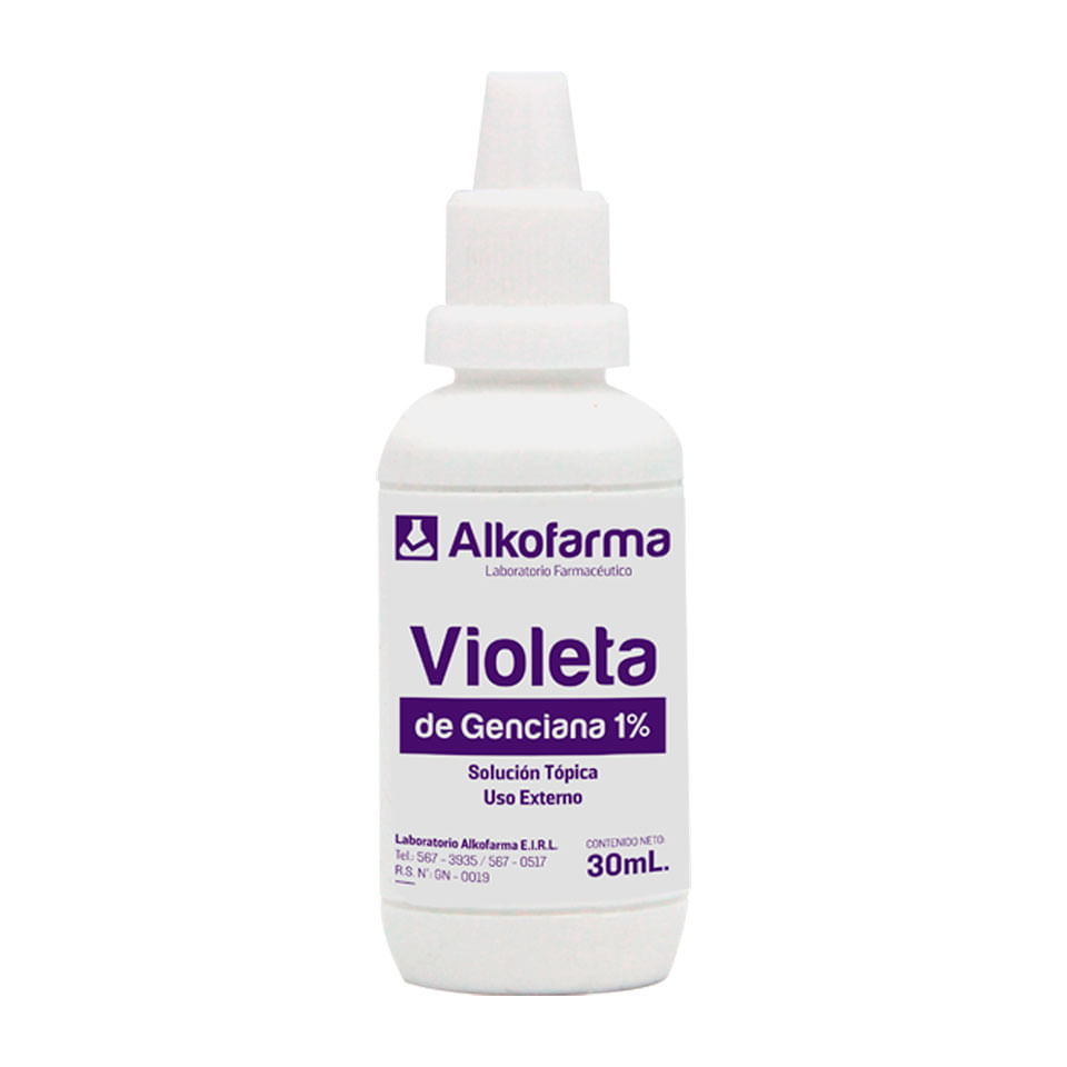 Violeta Genciana 1% Frasco - 30 ML