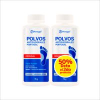 Polvo Antisudoral Bacteriano Portugal - Frasco 2 UN