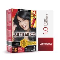 Tinte para Cabello Luminance Negro Luminoso 1.0 - Caja 2 Tubos