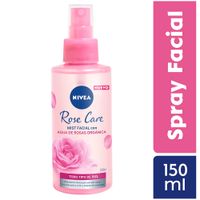 Resfrecante Facial Nivea Rose Care Mist - Frasco 150 ML