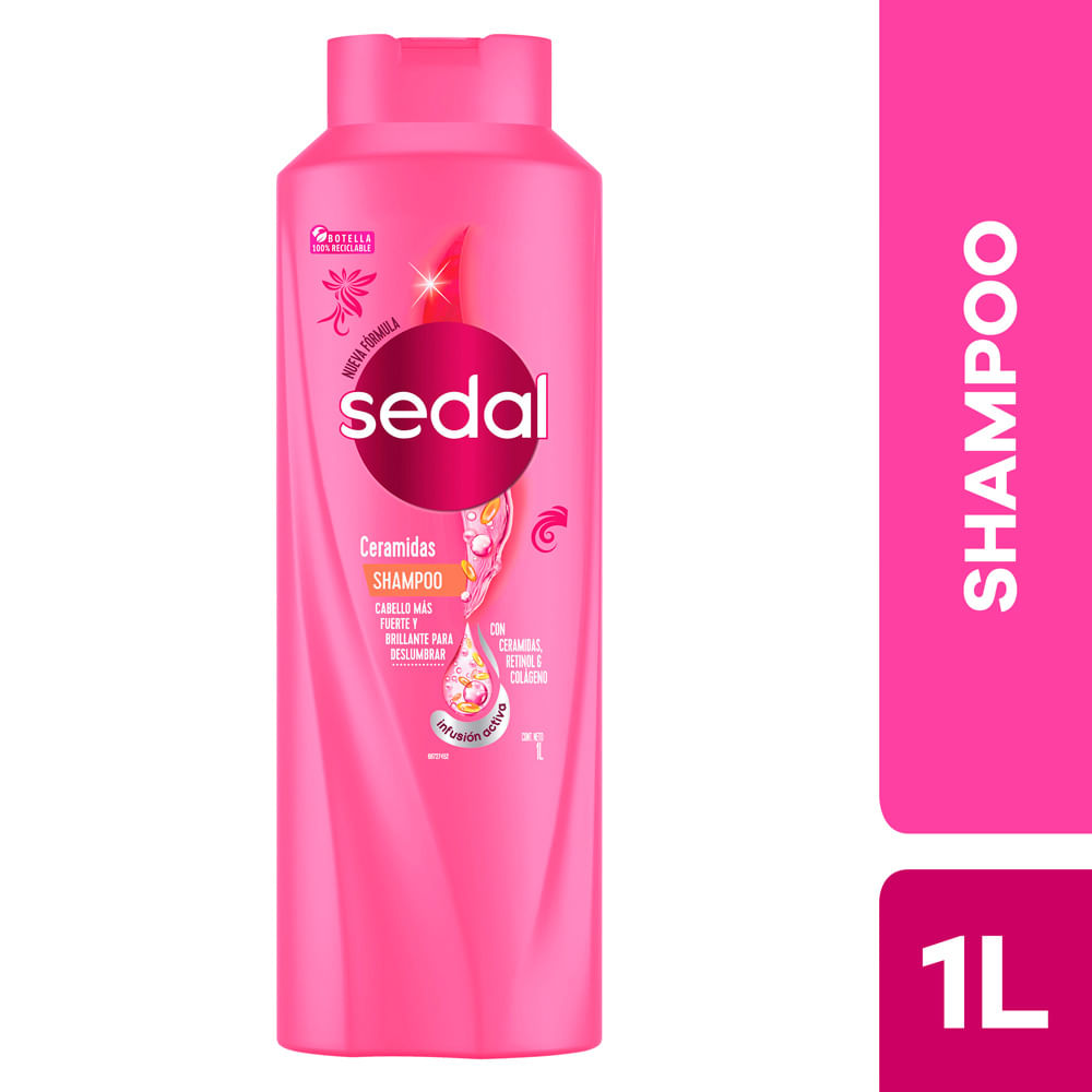 Shampoo Sedal Ceramidas - Frasco 1 LT