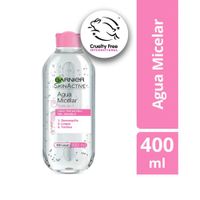 Agua Micelar Garnier Skin Active Todo en 1 Piel Normal - Frasco 400 ML